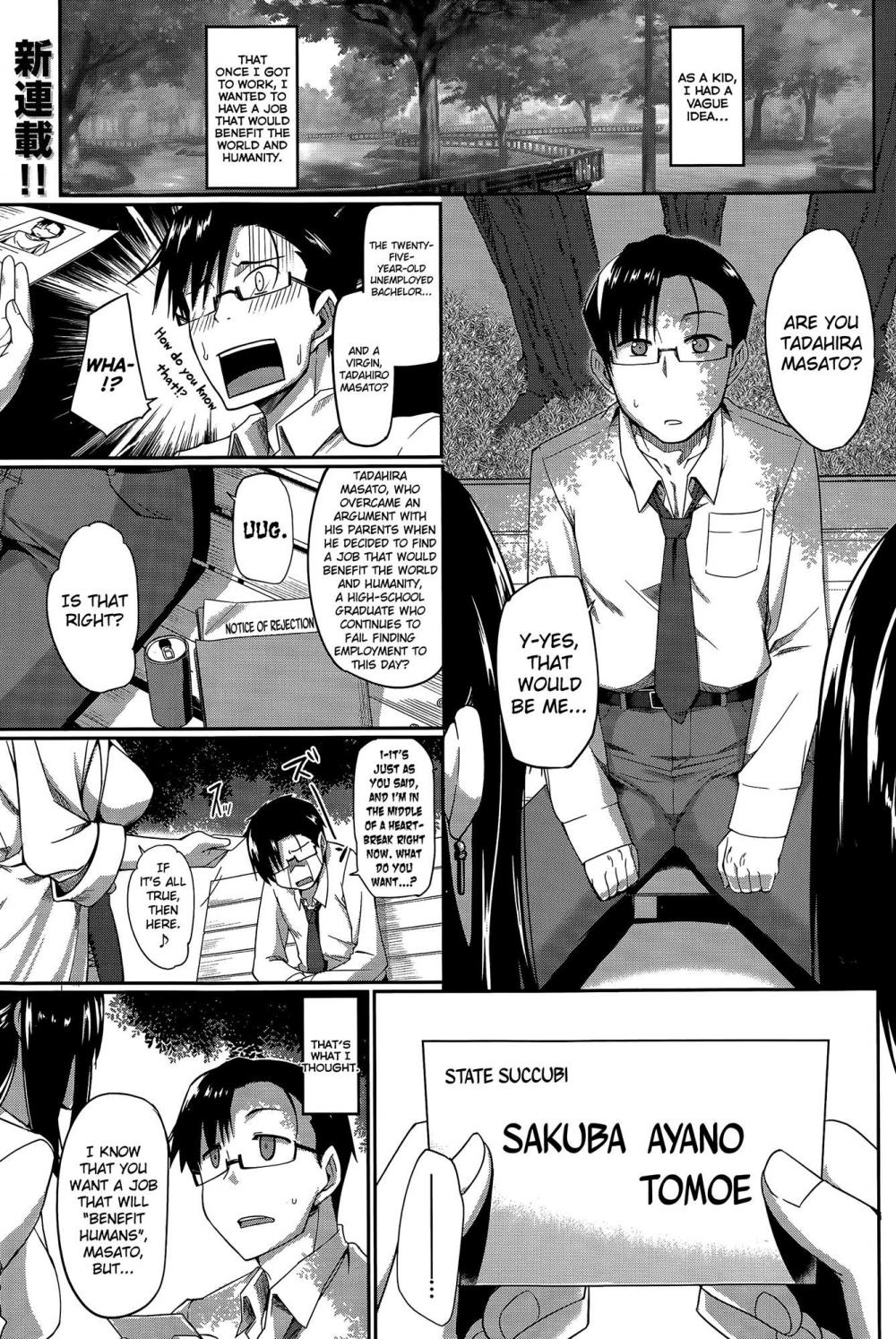 Hentai Manga Comic-Succubi's Supporter!-Chapter 1-1